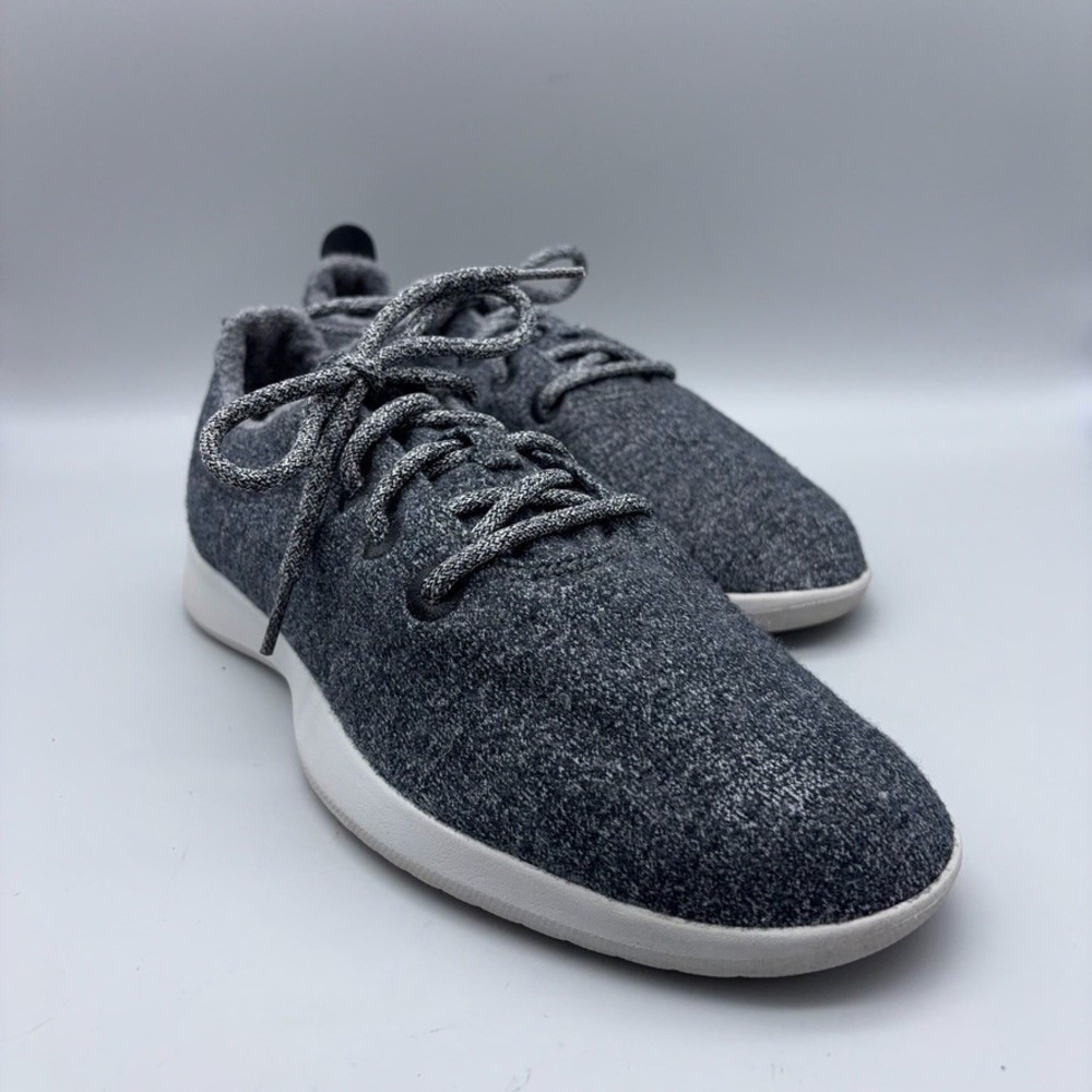 Allbirds Wool Runners Mens 11 Grey Marled Sustainable Merino Wool Sneakers Eco